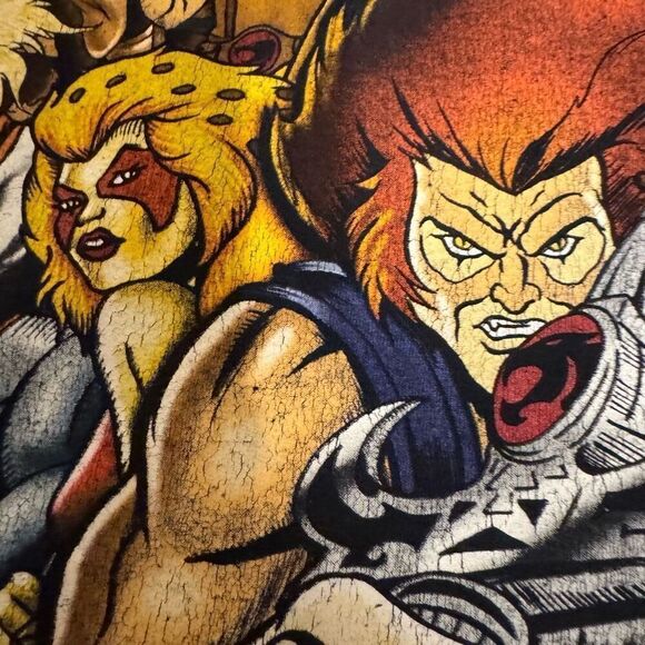 Vintage Thundercats Men’s XXL Graphic Print T Shirt Y2K 2XL - Picture 3 of 6